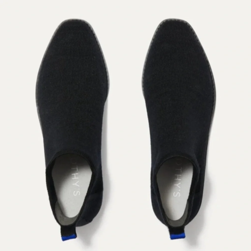 ROTHY'S The Merino Ankle Wool Slip-On Ankle Booties Chelsea - Picture 9 of 10